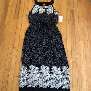 NWT Women’s maxi dress, size 12.